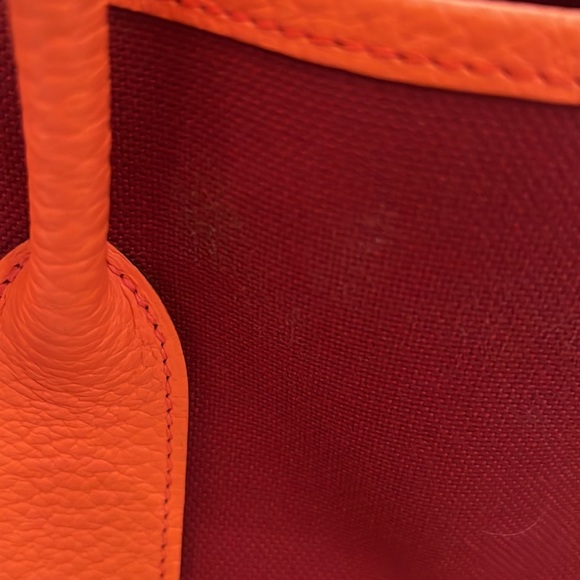 Hermes Purse/Tote Garden Party Bag - Rare Size 36 - Picture 14 of 14